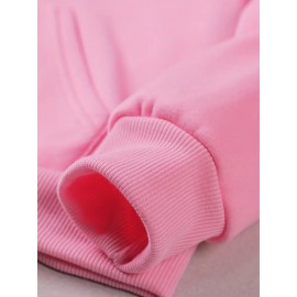 Women'S Cozy Fleece Hoodie with Humorous 