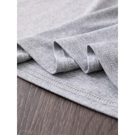 [Humorous Workout T-Shirt] 1pc Women's Casual Short Sleeve T-Shirt | Soft, Lightweight, Humorous Cat & Dumbbell Graphic Print, 