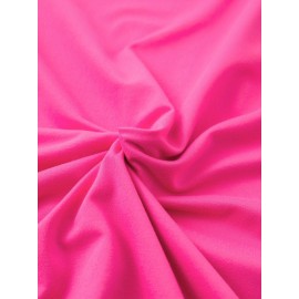 [Humorous Workout T-Shirt] 1pc Women's Casual Short Sleeve T-Shirt | Soft, Lightweight, Humorous Cat & Dumbbell Graphic Print, 